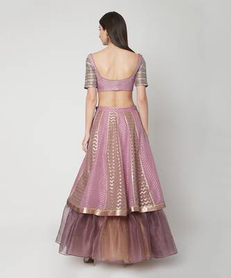 Deep Purple Lehenga Set 2