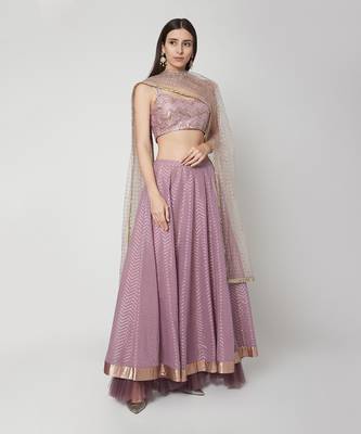 Light Purple Lehenga Set 1
