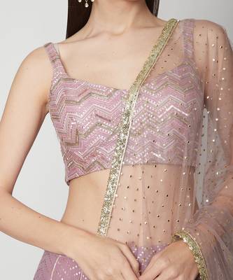 Light Purple Lehenga Set 2