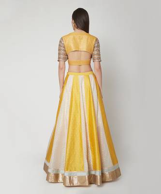 Yellow Lehenga Set 2