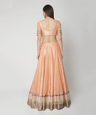Orange Lehenga Set 2