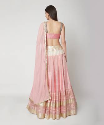Rose Quartz Pink Lehenga Set 2