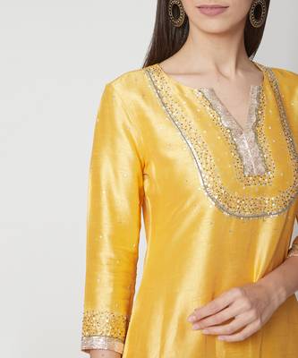 Yellow Kurta Set 2