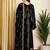 Stylee lifestyle black velvet embroidered dress material