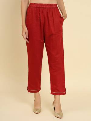  women kurta and trouser duppata set cotton silk chanderi modal 4
