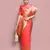 Elora silk blend banarasi woven designer saree for women (pink)