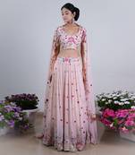 Blush Pink Noor Lehenga Set