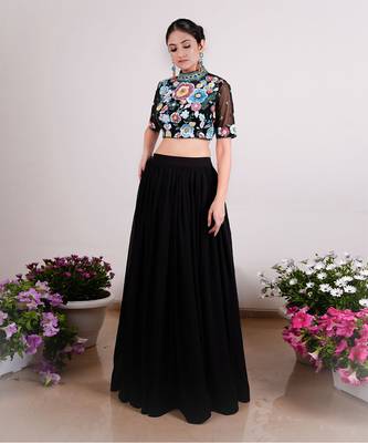 Black Ashni Lehenga Set 1