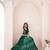 BOTTLE GREEN LEHENGA SET