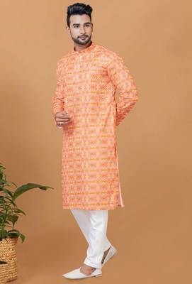 Digital Print Cotton Kurta Set 2