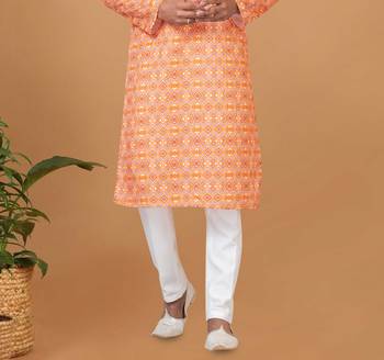 Digital Print Cotton Kurta Set 3