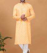 Digital Print Cotton Kurta Set