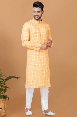 Digital Print Cotton Kurta Set 2