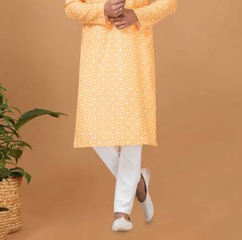 Digital Print Cotton Kurta Set 3