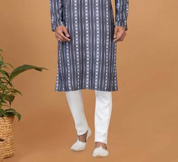 Digital Print Cotton Kurta Set 3