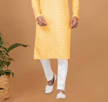 Digital Print Cotton Kurta Set 3