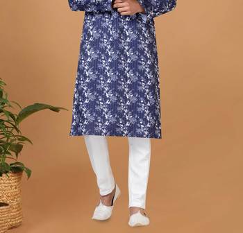 Digital Print Cotton Kurta Set 3