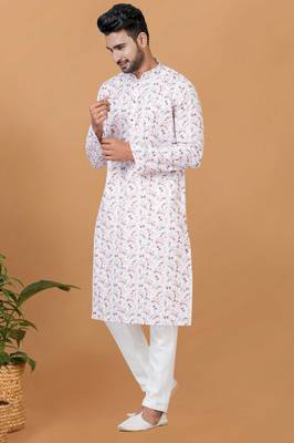 Digital Print Cotton Kurta Set 2