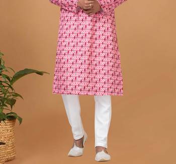 Digital Print Cotton Kurta Set 3