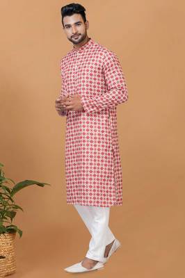 Digital Print Cotton Kurta Set 2