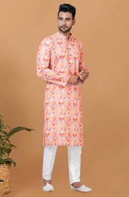 Digital Print Cotton Kurta Set 2
