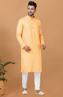 Digital Print Cotton Kurta Set 2