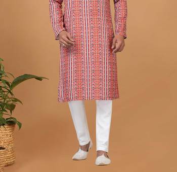 Digital Print Cotton Kurta Set 3