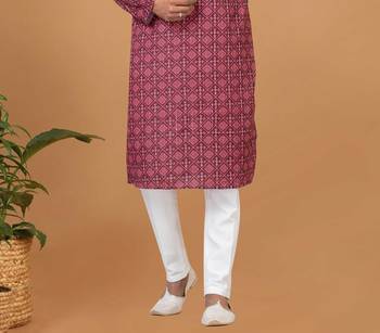 Digital Print Cotton Kurta Set 3