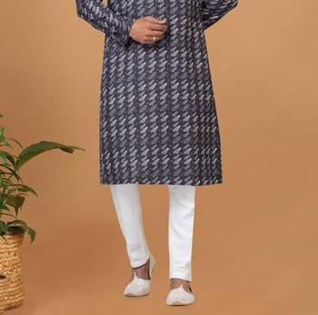 Digital Print Cotton Kurta Set 3