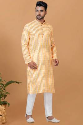 Digital Print Cotton Kurta Set 2