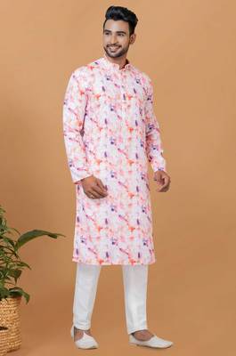 Digital Print Cotton Kurta Set 2