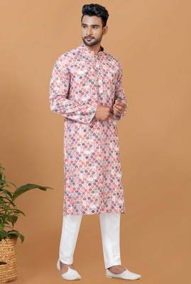 Digital Print Cotton Kurta Set 2