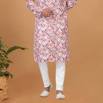 Digital Print Cotton Kurta Set 3