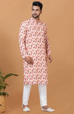 Digital Print Cotton Kurta Set 2