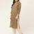 Brown Printed Cotton Women Kurta & Kurtis
