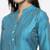 Blue Striped Cotton Women Kurta set