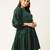 Green  Georgette Dress