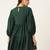 Green  Georgette Dress