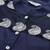 Navy Blue Embroidered Viscose rayon Kurti