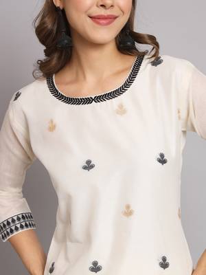  women kurta and trouser duppata set cotton silk chanderi modal 3