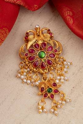 Gold Plated Tone Hair Pin 1