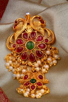 Gold Plated Tone Hair Pin 2