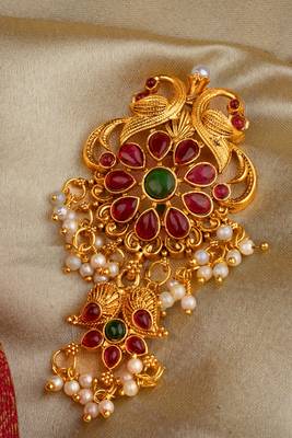 Gold Plated Tone Hair Pin 3