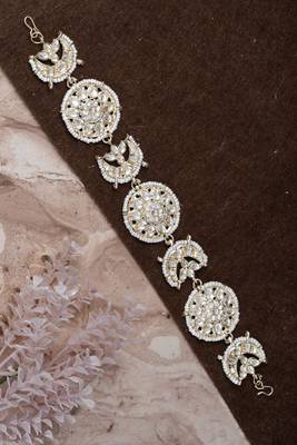 Festive Kundan Gold Plated Sheeshphool 2
