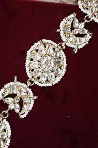 Festive Kundan Gold Plated Sheeshphool
