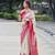 OFF WHITE ADORABLE JACQUARD SAREE