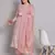  women kurta and trouser duppata set chanderi modal butti
