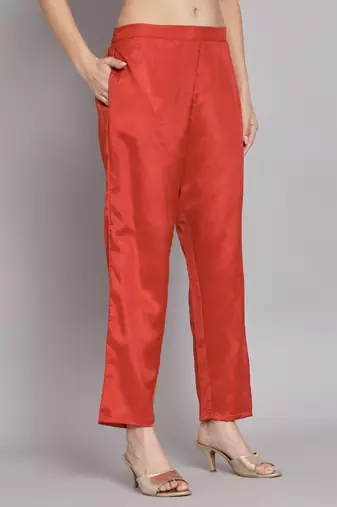  women kurta and trouser duppata set chanderi modal butti