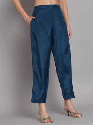  women kurta and trouser duppata set chanderi modal butti 4