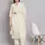 women kurta and trouser duppata set chanderi modal butti
